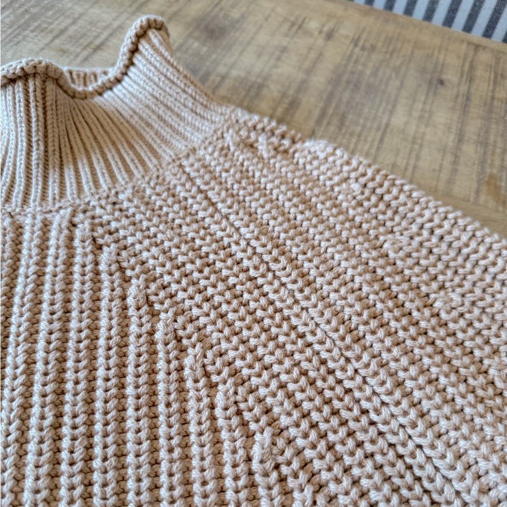 J Crew Cable Knit Cotton Sweater XXS